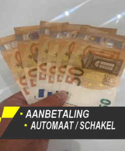 aanbetalen geld
